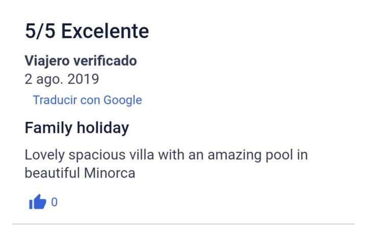 Villa Sirena カラ・エン・ブラネス エクステリア 写真